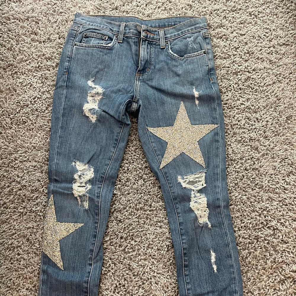 Carmar Ripped Star Jeans